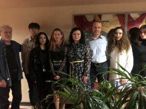 Uczniowie polskich klas na sztuce Agnieszki Osieckiej w Teatrze Dramatycznym im. Michała Lermontowa